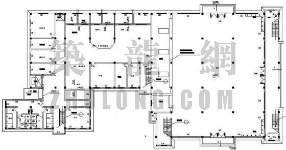 某高校学生食堂建筑平面设计方案-3