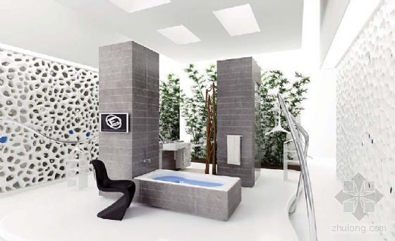 体育浴室CAD图资料下载-浴室