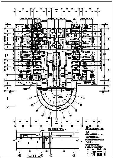 建筑通风空调工程设计图资料下载-广东某法院通风空调设计图