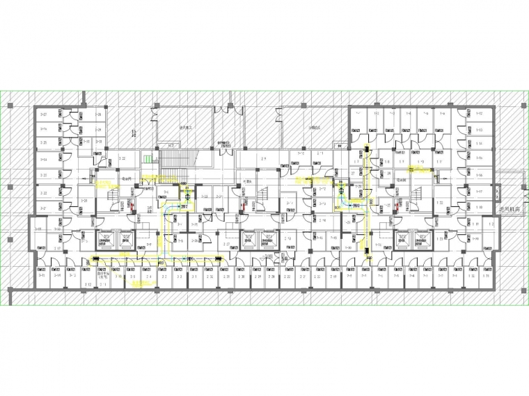 住宅小区建筑施工图免费资料下载-[江苏]住宅小区地下层通风及防排烟系统设计施工图（多次设计）