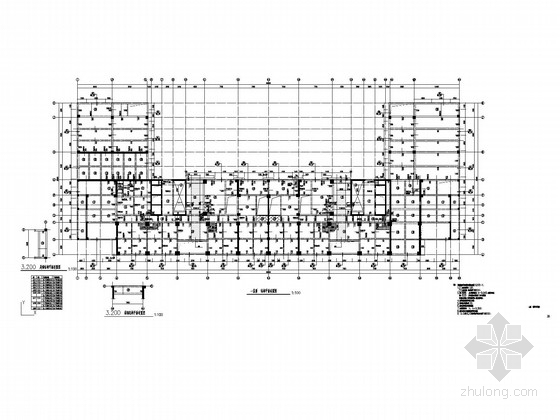 2层全套施工图带楼梯资料下载-30层框剪带塔层结构施工图