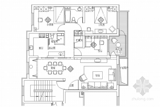高层三居室现代风装修图资料下载-现代风格温馨三居室装修图（含实景图）