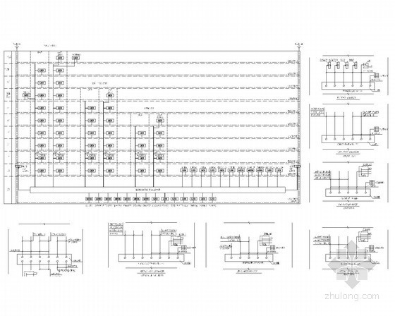 [宁夏]城市标志商业综合体电气施工图纸（精品设计模板）-等电位联结系统示意图 
