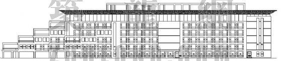 办公楼设计方案CAD图资料下载-某行政办公楼设计方案
