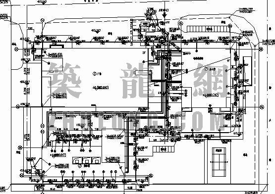 室外管网模板资料下载-小区室外综合管网