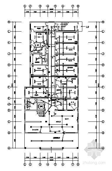 六层综合楼全套图纸资料下载-某六层综合楼强电施工图纸