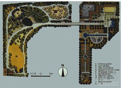国外著名园林设计资料下载-国外经典园林设计图