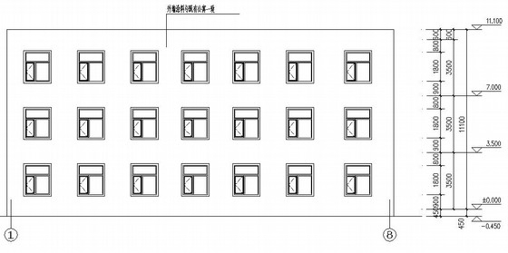 三层砖混基础资料下载-三层砖混公寓扩建建筑结构施工图