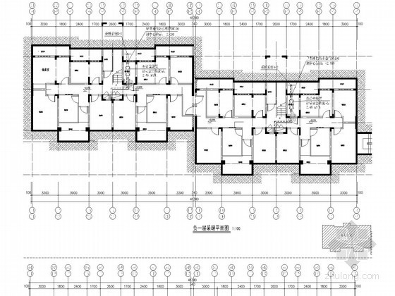 泡沫夹芯板施工图资料下载-[山东]多层住宅小区采暖通风系统设计施工图（多种建筑型式）