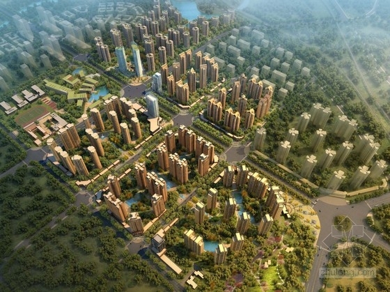 地块概念性规划案例资料下载-[四川]城市级复合型功能地块概念性规划设计方案文本（220余张图纸）