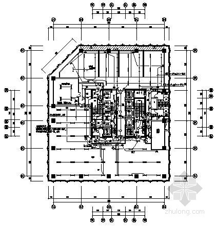 十万平米超高层建筑全套电气施工图纸156张（含地下室、塔楼）- 