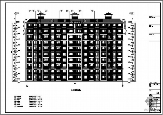 住宅设计结构图纸资料下载-大连某框架剪力墙住宅全套图纸(含建筑、结构、设备图)