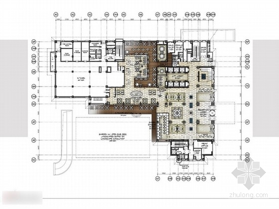 五星级酒店室内设计汇总资料下载-[陕西]某五星级酒店室内设计方案图