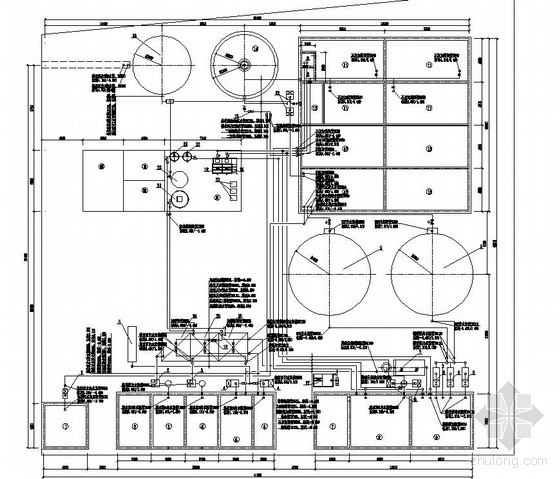 某化工厂污水处理工艺资料下载-某化工废水处理全套设计图纸