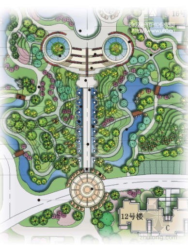 滨海别墅区景观设计资料下载-某别墅区景观设计规划方案