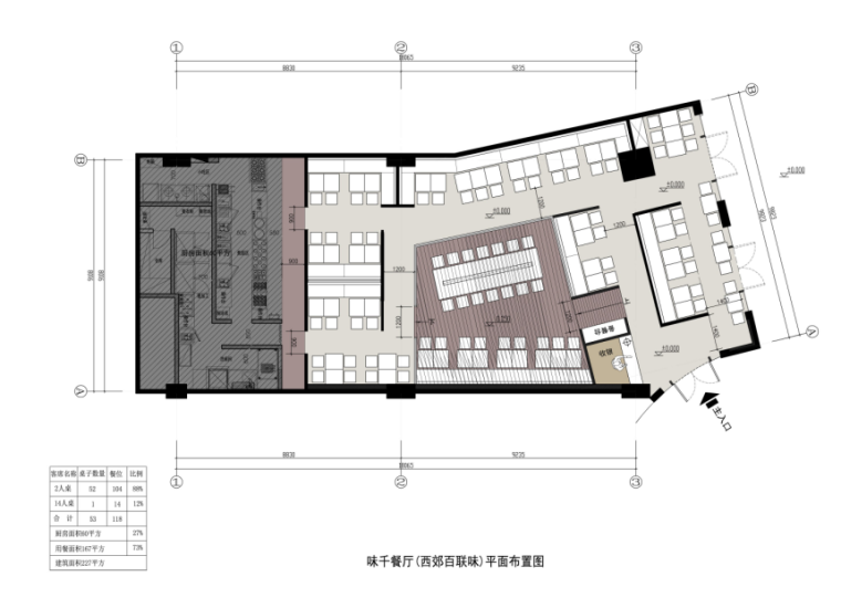 快餐店平面图cad资料下载-[上海]某日式风格拉面快餐店设计施工图（含效果图和方案）