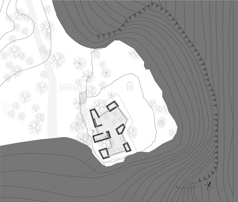 02-首层平面floor plan