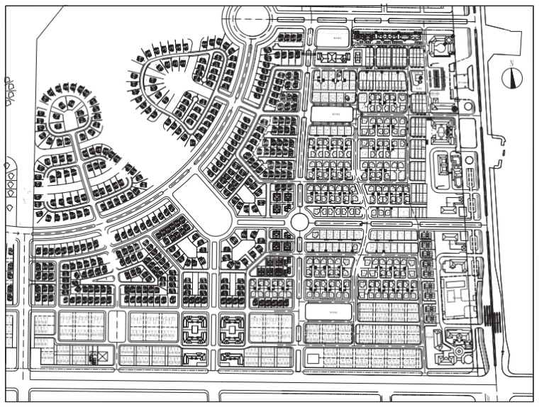 生态居住区修建性规划设计资料下载-[河北]固安工业区76公顷居住区规划设计最终文本