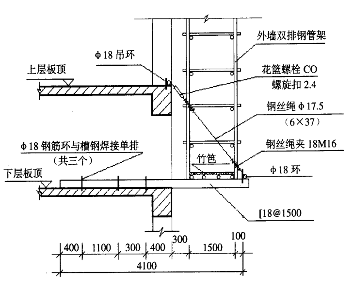古建筑脚手架计算规则资料下载-建筑工程脚手架工程量计算规则图文详解