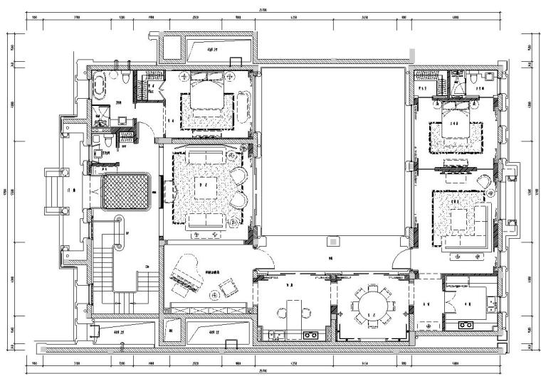 法合别墅样板房设计资料下载-[上海]绿城·御园·法合别墅样板房施工图设计文本（包含CAD+实景图）