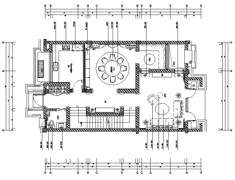 400平米别墅施工图资料下载-东方风情|新中式绿城百合花园别墅设计施工图（附效果图+软装方案）