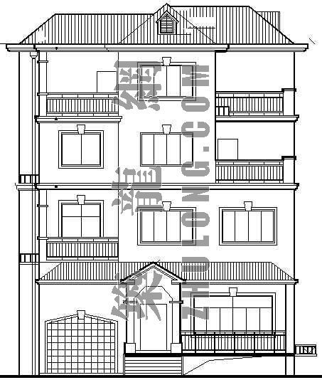 中式建筑全套施工图资料下载-某别墅建筑施工图（全套）