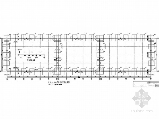 排架结构节点资料下载-[湖南]单层钢筋混凝土框排架结构粮仓结构施工图