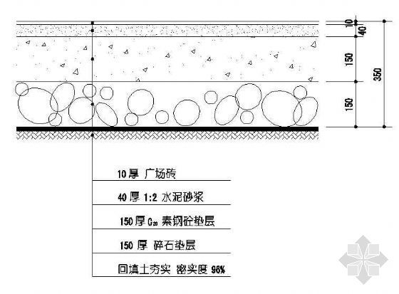 砖铺装广场施工方案资料下载-广场砖铺装地坪做法