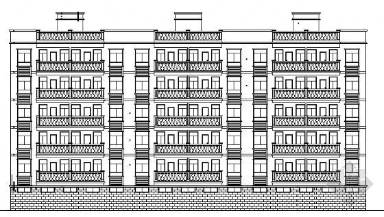 住宅单体图纸资料下载-某小区单体住宅楼