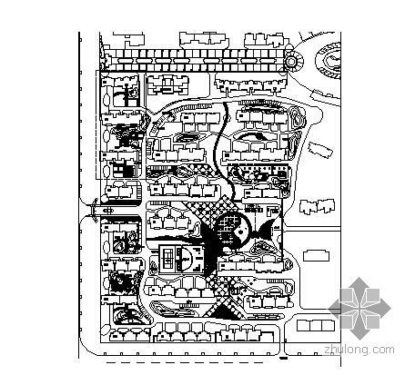 五A景区景观施工图资料下载-山东小区景观施工图全套