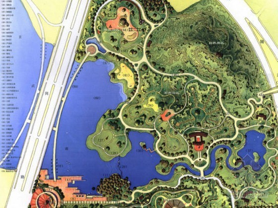 秦塘公园规划方案资料下载-[南京]公园规划设计方案