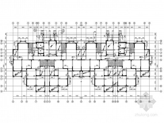 坡屋面节点施工大样图资料下载-地上17层地下1层剪力墙住宅结构施工图(含PKPM计算书)