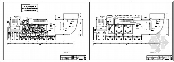 中央空调安装图纸解说资料下载-某茶楼中央空调方案图纸
