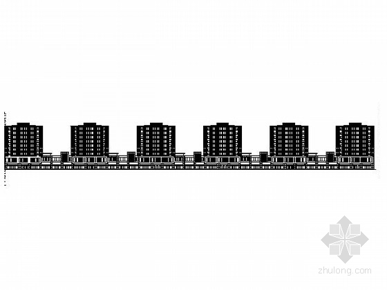 国际SOHO城酒店公寓资料下载-[沈阳]某全球采购中心十层SOHO住宅建筑施工图