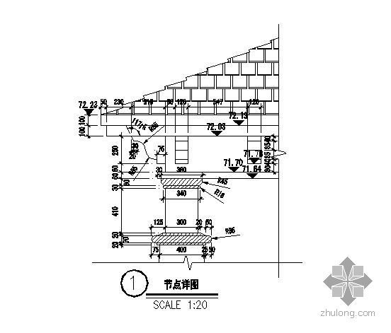 经典现代景观亭施工详图- 