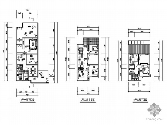 某三层住宅楼设计方案-03 