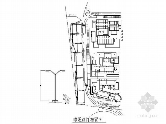 某学校运动场平面图- 