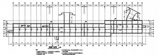 汽车坡道结构设计教程资料下载-某汽车库结构设计图