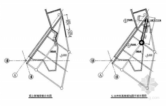 北京植物园展览温室设计资料下载-某植物园温室结构加固工程施工图