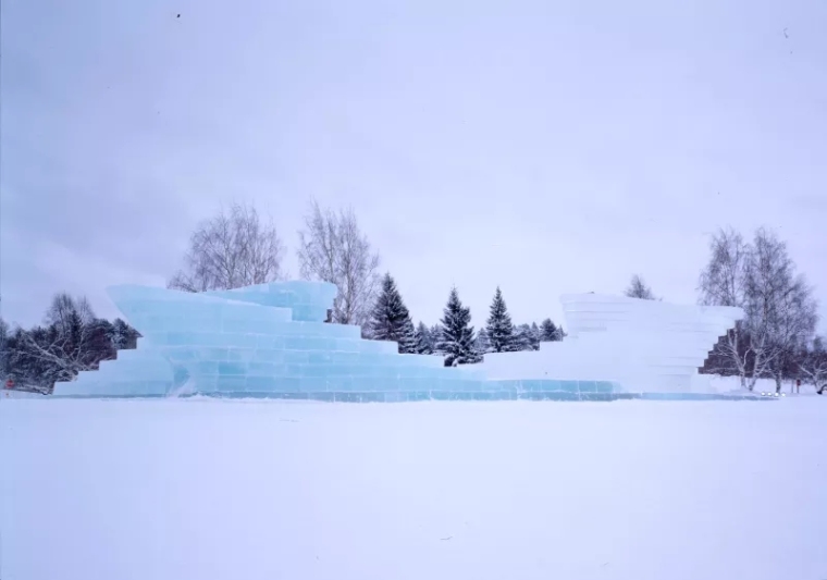 景观艺术装置资料下载-芬兰冰雕艺术装置