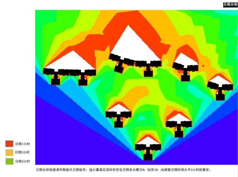 [深圳]西岸商业广场概念方案设计-日照分析