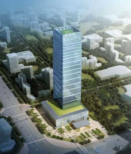 昆明中海巫家坝资料下载-昆明投资20亿景成大厦开工，将建成248米超高地标建筑！