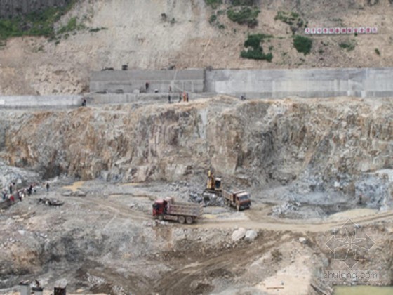 地下连续墙叠合内衬墙资料下载-河床式水电站地下连续墙防渗墙和帷幕灌浆施工工艺