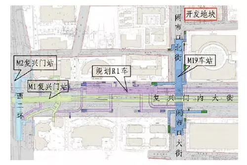 北京地铁金融街站与既有换乘站、规划车站换乘方案研究_7