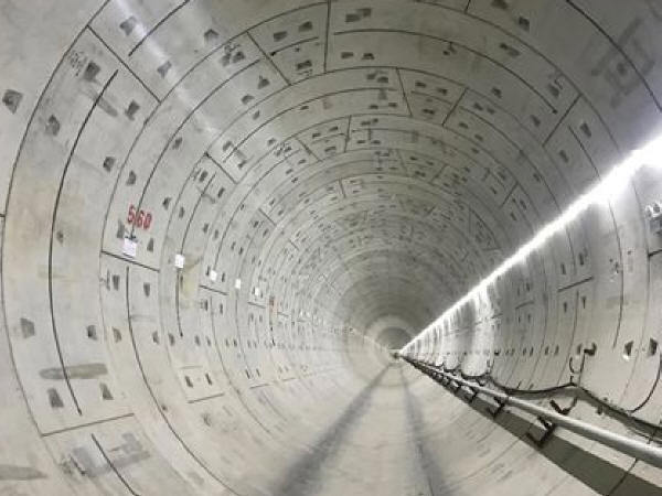 盾构隧道暗挖空推过站资料下载-深圳地铁8132标沙海区间分部工程通过验收