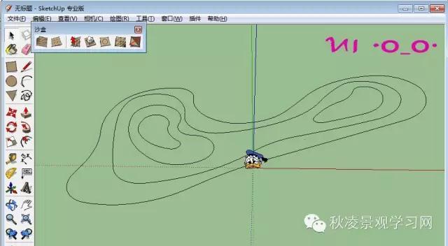 草图大师8做地形资料下载-sketchup做地形！沙盒工具全搞定！