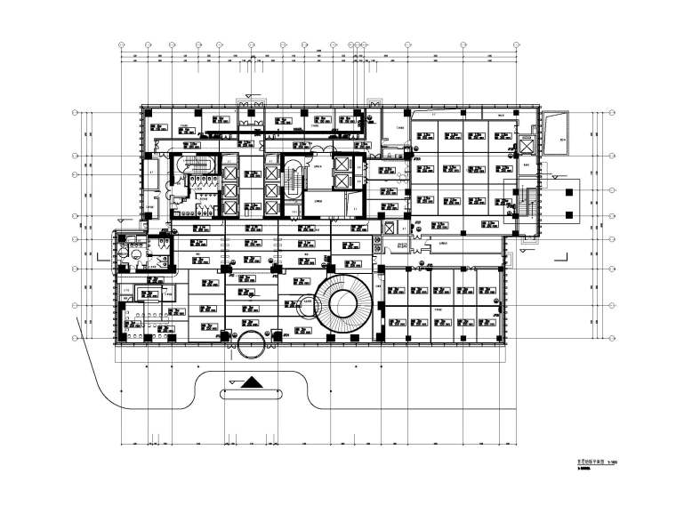 多层研发楼平面图资料下载-奇虎360研发楼暖通图纸（含平面图、大样图等）