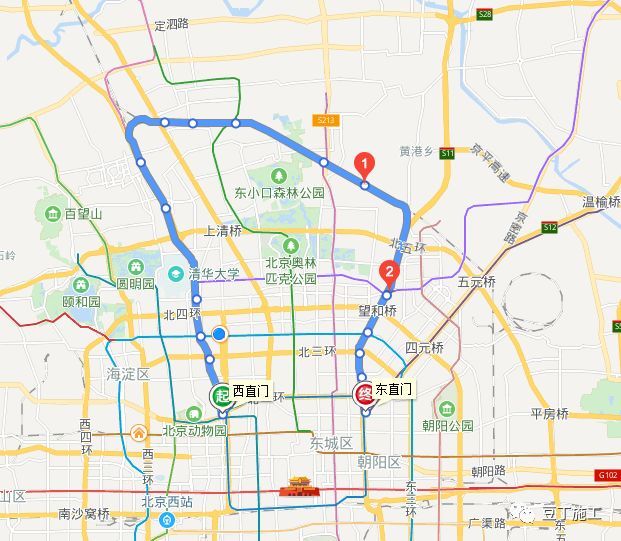 为京张高铁“让路” 北京地铁13号线将拆为A、B线_3