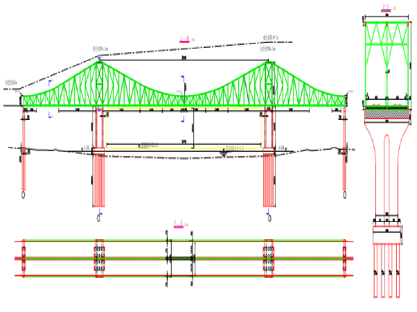 大桥桥型方案比选资料下载-建筑高度限制条件下特大桥结构方案比选