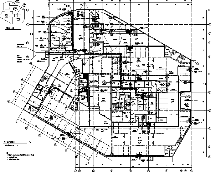 16层办公楼全套强弱电电气施工图_2